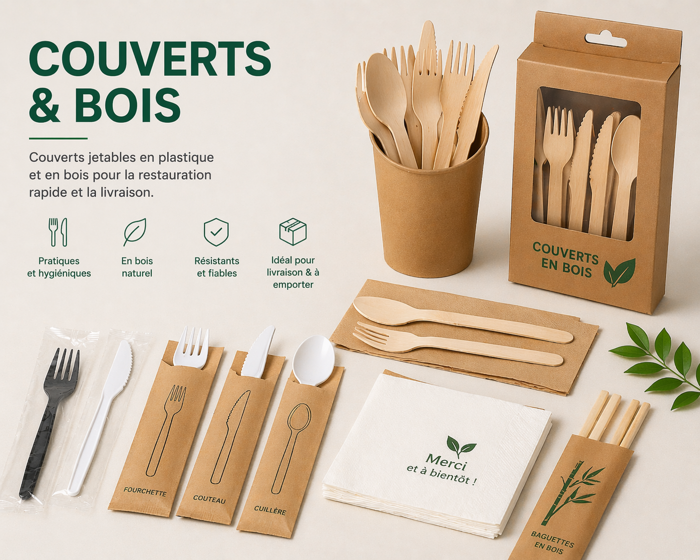 Couverts & Bois