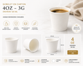 Gobelet carton personnalisé 4oz