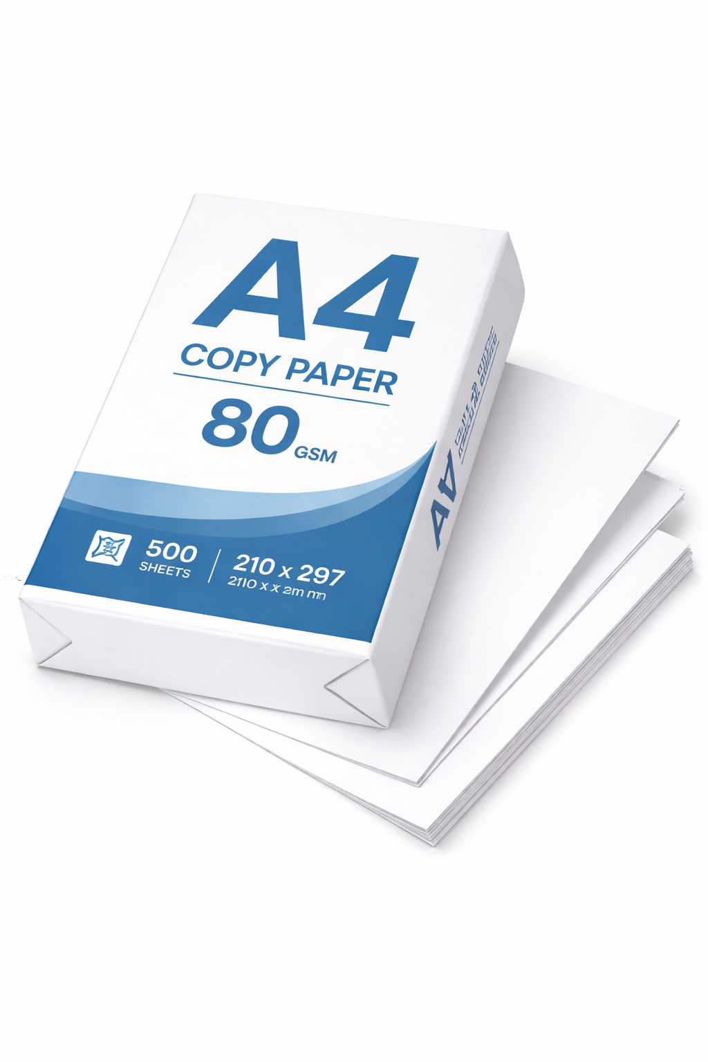 Papier photocopie A4, 80g/m², blanc, usage bureautique et impression