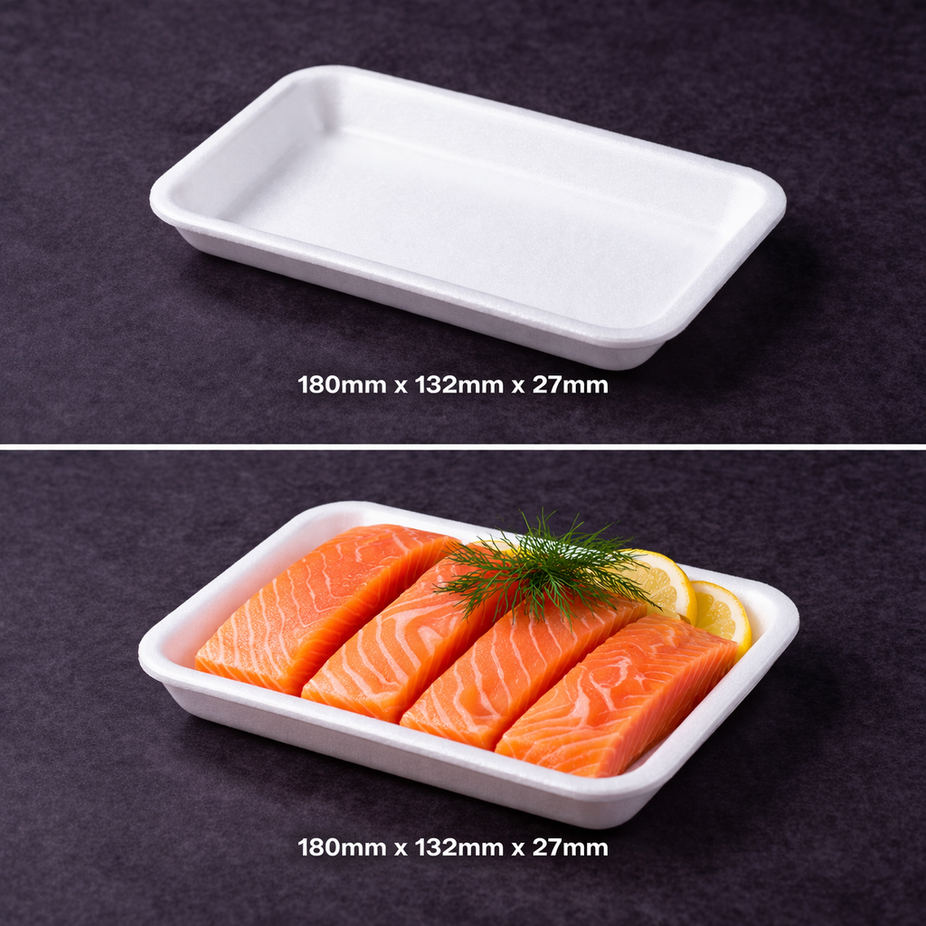 Barquette standard blanc