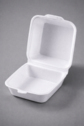 Boite hamburger / fast-food blanc