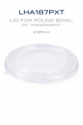 Couvercle transparent pour grand bol de 187mm