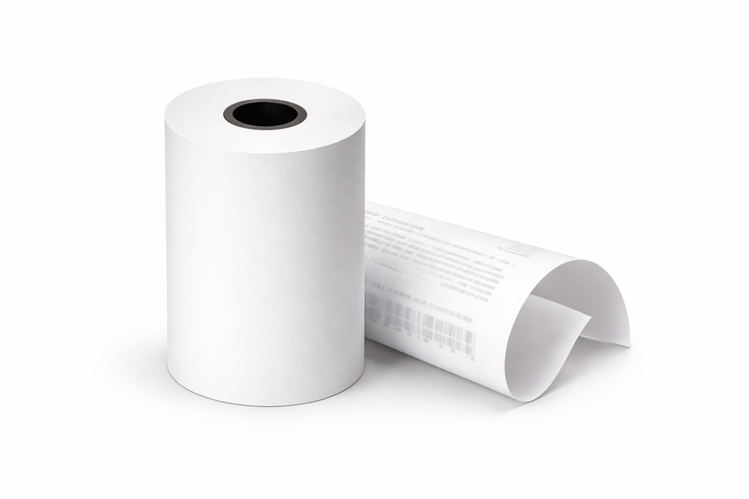 Rouleau thermique 55 mm x 12 m, 55 g/m², ideal pour terminaux portables et tickets